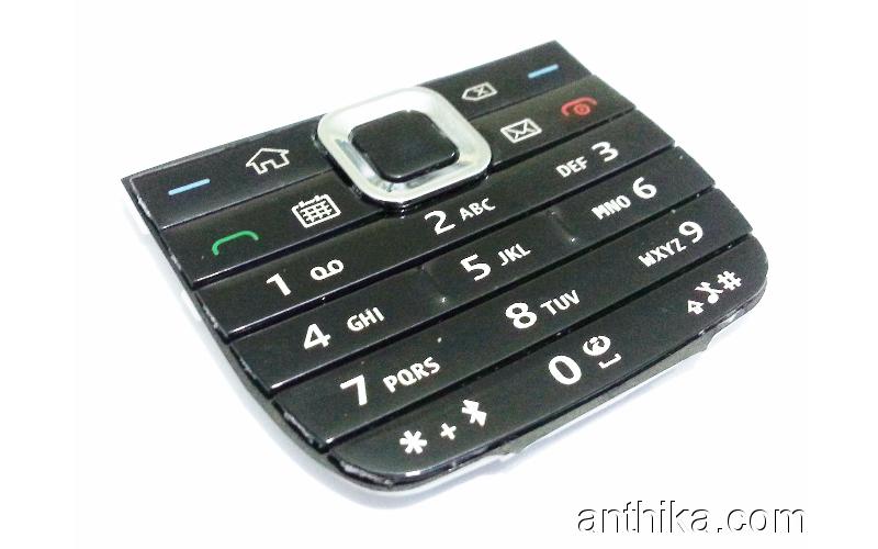 Nokia E75 Tuş Orjinal Keypad Black