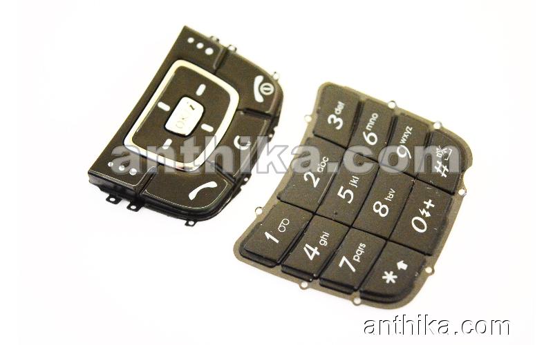 Samsung D600 Tuş Original Menu Numeric Keypad Black Used