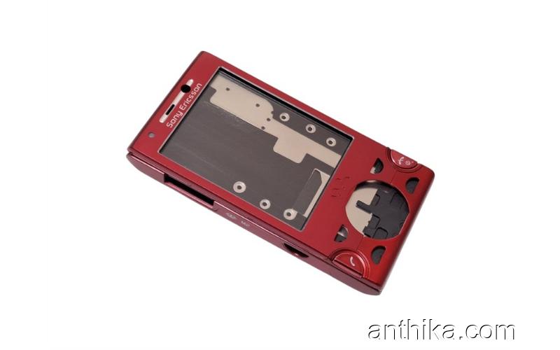 Sony Ericsson w995 w995i Kapak Kasa Tuş Ericsson w995 Housing Red