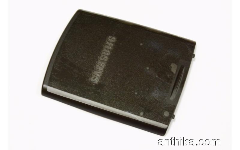 Samsung U600 Kapak Orjinal Battery Cover Black New GH98-04770D