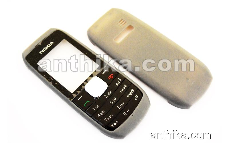 Nokia 1800 Kapak Tuş High Quality Xpress on Cover Black Grey New