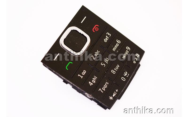 Nokia X2-00 Tuş Original Keypad Black Used