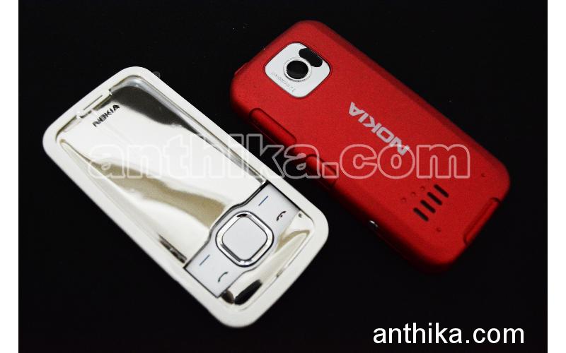 Nokia 7610 Supernova Kapak Tuş High Quality Cover Red White New