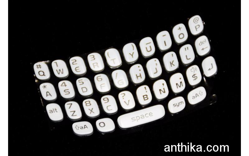 Blackberry 9350 9360 9370 Tuş Orjinal Keypad White New