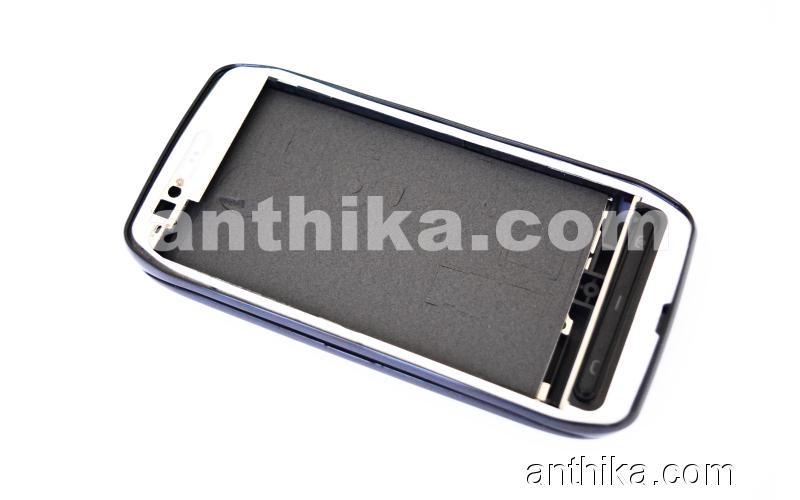 Nokia Lumia 603 Kapak Kasa High Quality Full Housing Black New