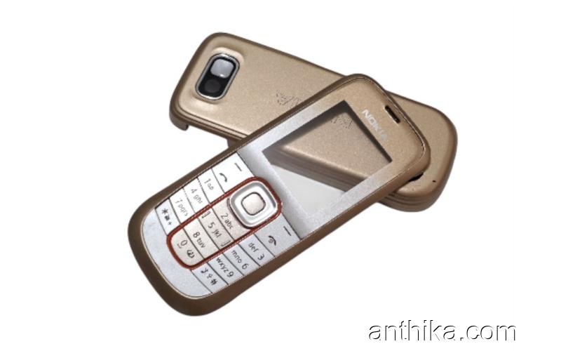 Nokia 2600 Classic Kapak Tuş High Quality Xpress on Cover Keypad Gold