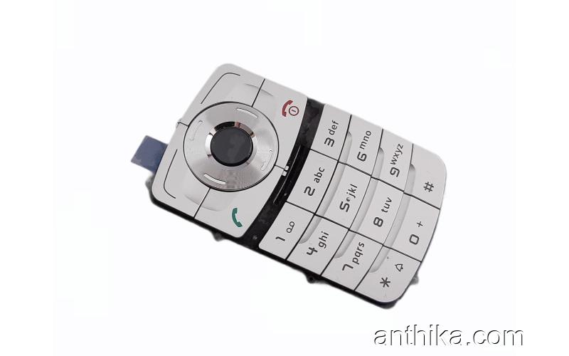 Siemens SF65 Tuş Original Keypad Silver Black New