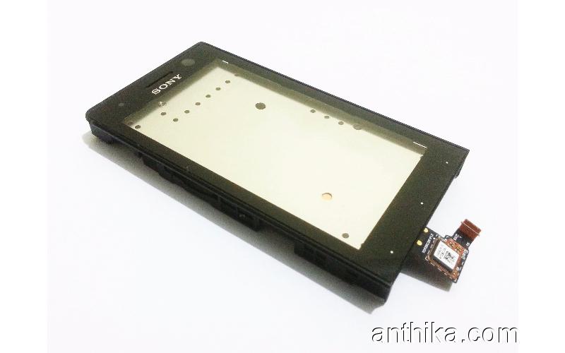 Sony Xperia U ST25i Dokunmatik Orjinal Digitizer Touchscreen Black