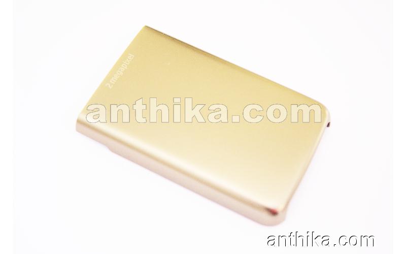 Nokia 6300 Batarya Kapak Original Battery Cover Gold New