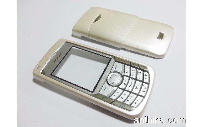 Nokia 6681 Kapak Tuş Orjinal Xpress On Cover Keypad Chreme New