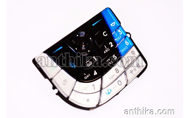 Nokia 7610 Tuş Orjinal Kalitesinde Keypad Black Blue New