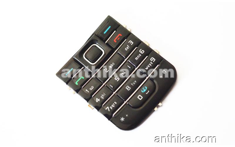 Nokia 6233 Tuş High Quality Keypad Black New