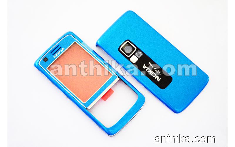 Nokia 6288 Kapak Original Xpress On Cover Blue New