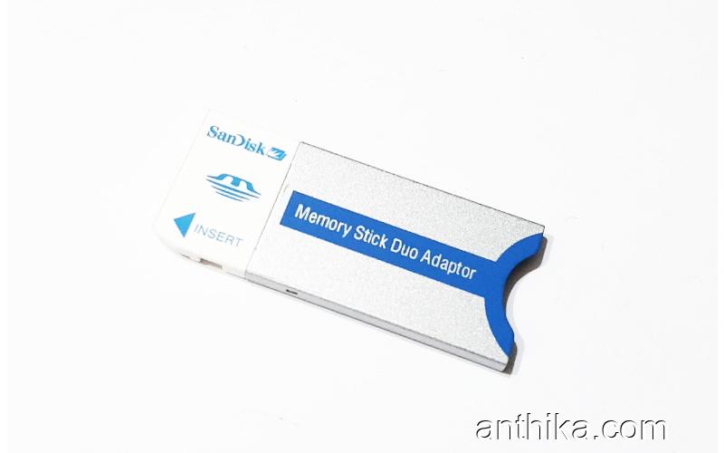 Sony Sandisk Memory Stick Duo Pro Adaptör