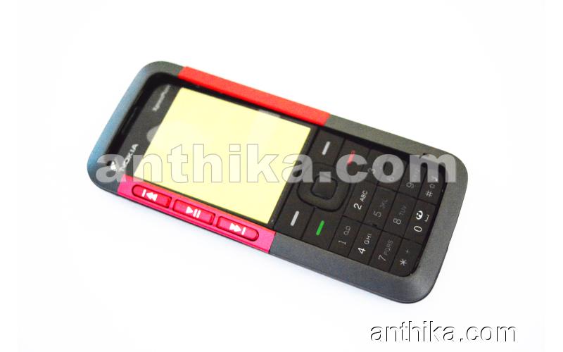 Nokia 5310 Kapak Kasa Tuş High Quality Full Housing Red New