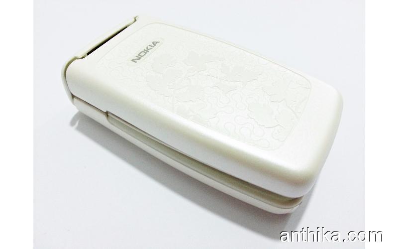 Nokia 2650 2652 Orjinal Full Kasa Kapak Housing White