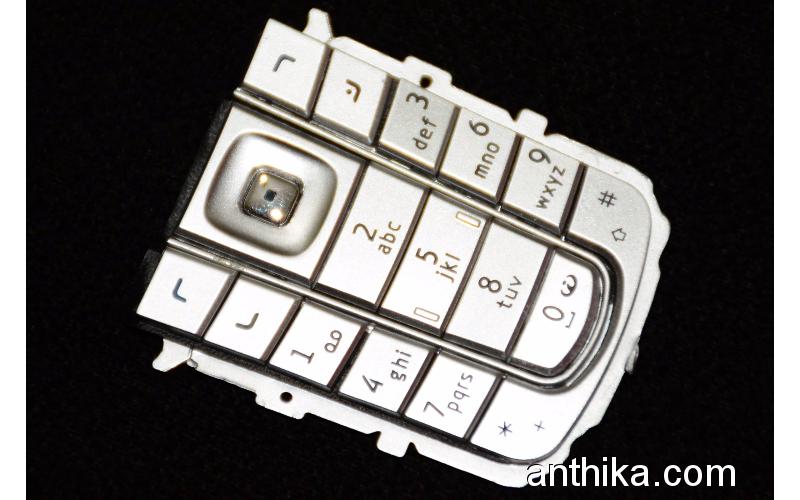Nokia 6230i Tuş Orjinal Kalitesinde Keypad Silver New