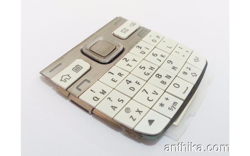 Nokia E52 E55 Tuş Orjinal Kalitesinde Keypad White