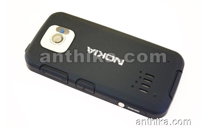 Nokia 7610 Supernova Kapak Original Battery Cover Dark Blue New 0252558