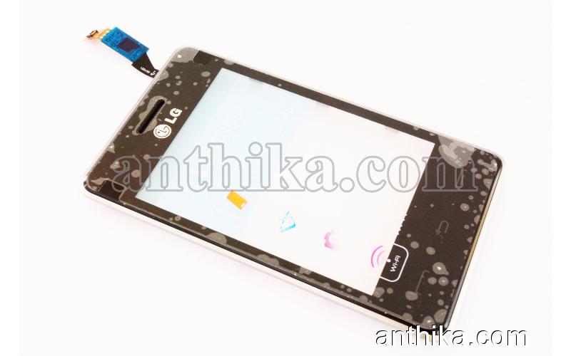 LG T375 T385 T395 Dokunmatik Original Digitizer Touchscreen Black New