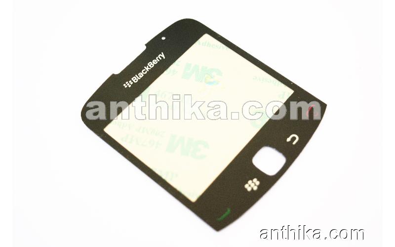 Blackberry 9300 Lens High Quality Display Glass Black New