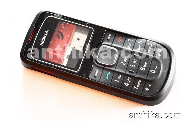 Nokia 1202 Kapak Kasa Tuş High Quality Full Housing Black New