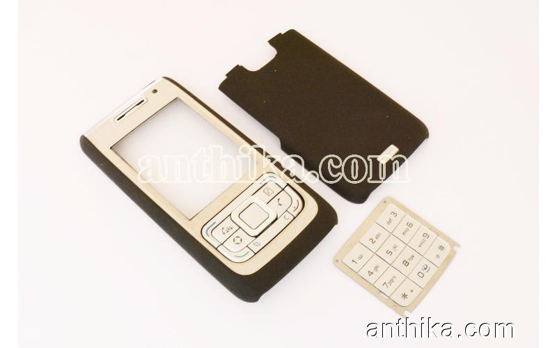 Nokia E65 Kapak Tuş Orjinal Kalitesinde Cover Black New