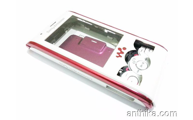 Sony Ericsson W595 Kapak Tuş Kasa Orjinal Kalitesinde Housing White