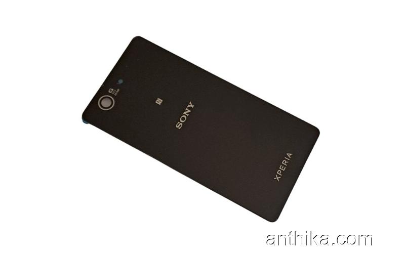Sony Xperia Z3 Mini Kapak Xperia Z3 Mini Arka Kapak Battery Cover Black