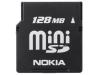 Nokia 128 MB Mini SD Hafıza Kartı Original Flash Memory Card New