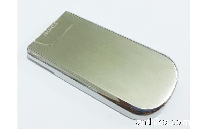 Nokia 8800 Silver Kapak Orjinal Battery Cover New