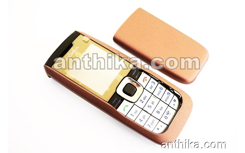 Nokia 2610 Kapak Tuş Original Xpress on Cover Keypad Brown New