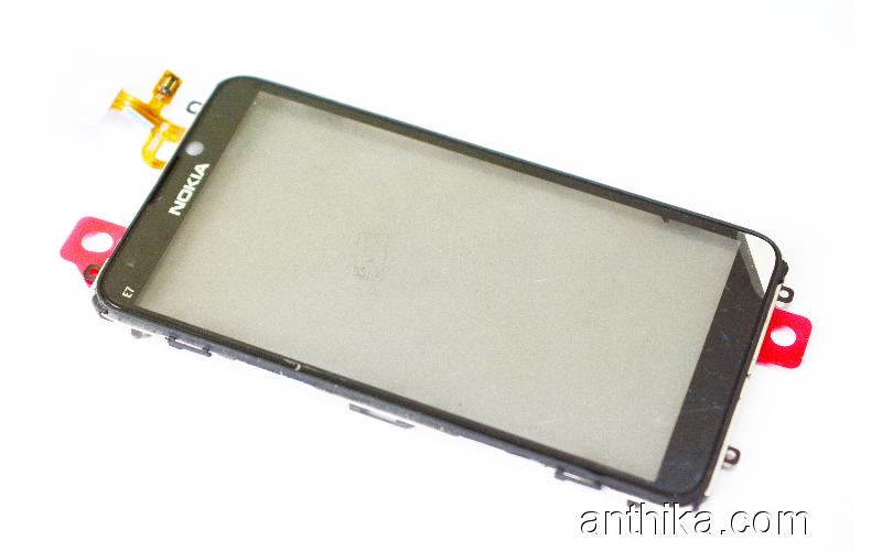 Nokia E7 E7-00 Dokunmatik Orjinal Digitizer Touchscreen New