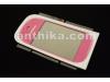 Nokia 7020 Fold Lens Original Front Glass Pink New