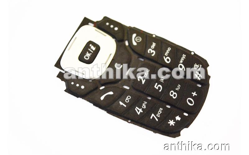 Samsung X660 Tuş Original Keypad Black New