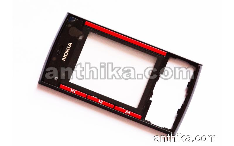 Nokia X3 X3-00 Kapak Original Front Cover Black New 0254838