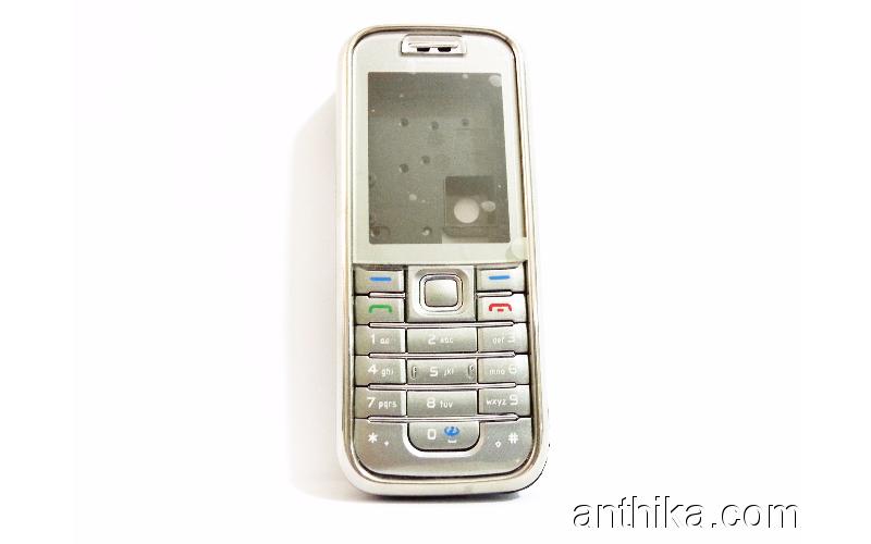 Nokia 6233 Kapak Tuş Kasa A++Kalite Full Housing Silver