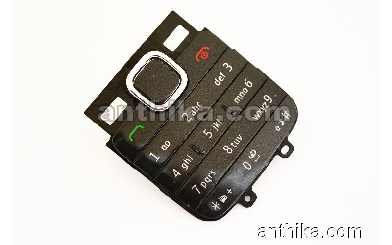 Nokia C2 C2-00 Tuş Original Keypad Black New