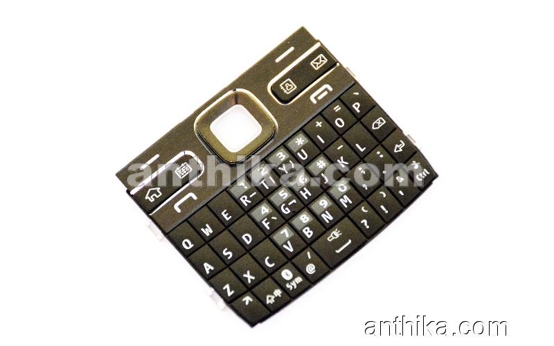 Nokia E72 Tuş Original Keypad Black New