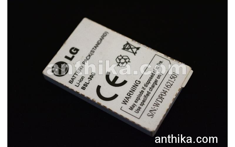 LG BSL-30 B1200 B1300 Batarya Pil Original Battery Used