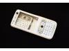 Nokia N73 Kapak Kasa Tuş Original Full Housing White Chreme Used