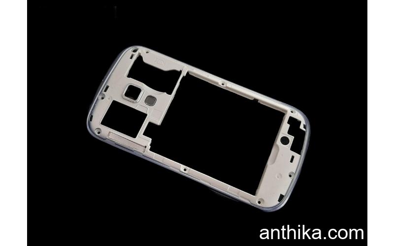 Samsung Galaxy S Duos S7562 Kasa Original Middle Cover White New