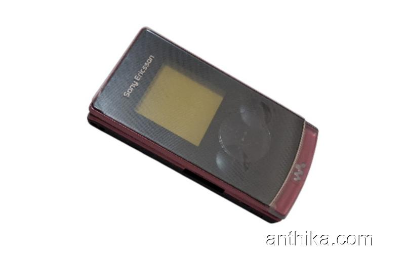 Sony Ericsson w980 w980i Kapak Kasa Tuş Full Housing Black Red New