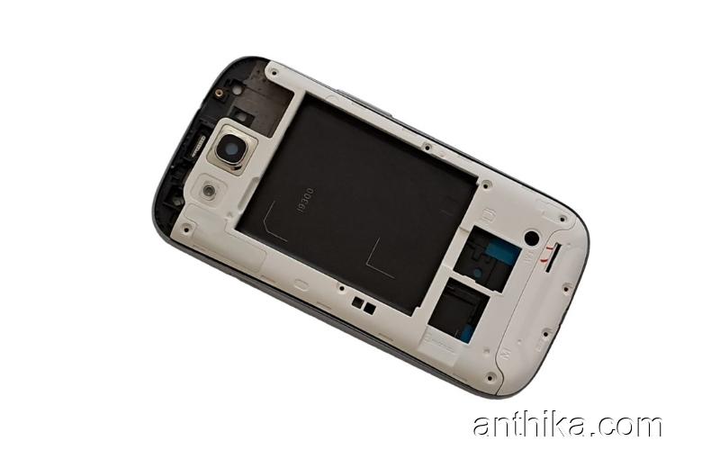 Samsung i9300 Kasa Ekran Çerçeve Galaxy S3 Kasa Gri