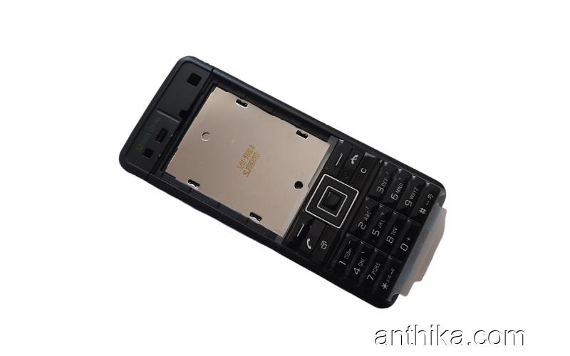 Sony Ericsson c902 Kapak Kasa Tuş Original Full Housing Black New
