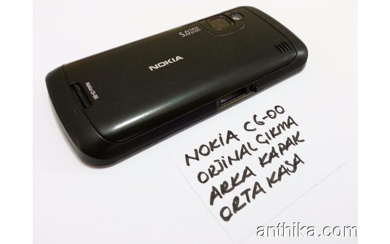 Nokia C6 C6-00 Kapak Orta Kasa Middle Black