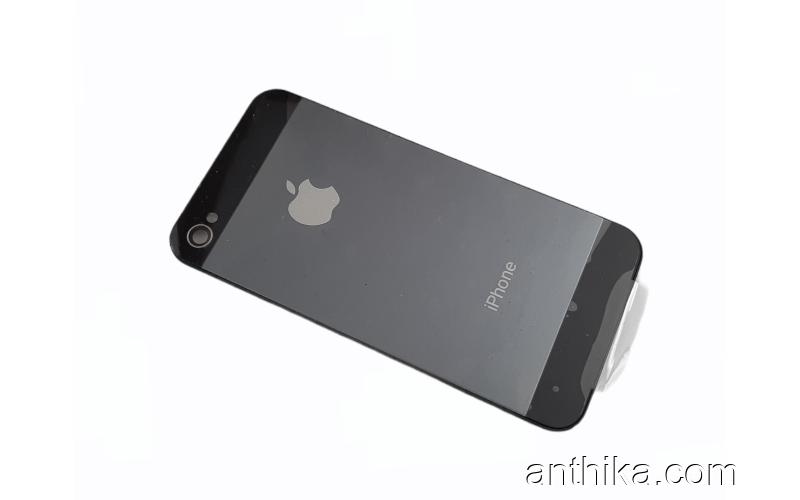 Apple Iphone 4 Kapak High Quality Back Cover Black Gray New