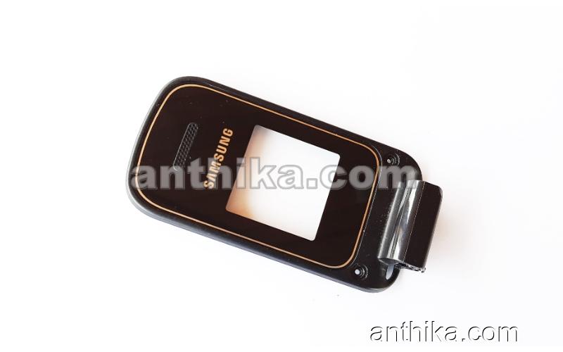 Samsung E1195 Ekran Çerçeve Lens Original Lcd Display Cover Black Used