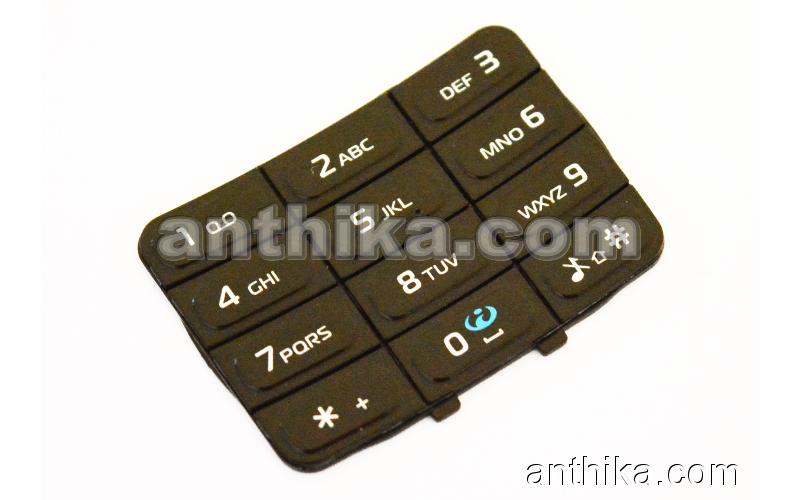 Nokia 5300 Tuş Original Numeric Keypad Black New 9799014