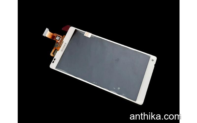 Sony Xperia ZL L35h Lt35h Ekran Dokunmatik Lcd Touchscreen Digitizer White